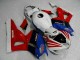 Vermelho Azul Carenagem Moto CBR 600RR 13-21