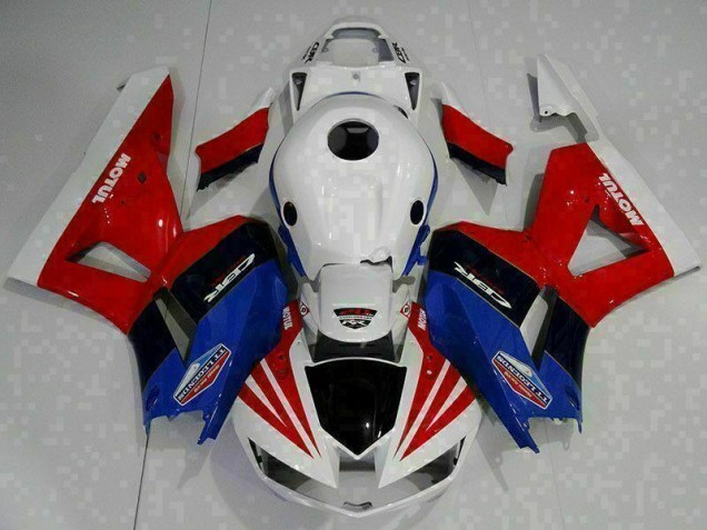 Vermelho Azul Carenagem Moto CBR 600RR 13-21